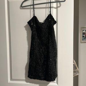 Urban outfitters mini sequin dress
